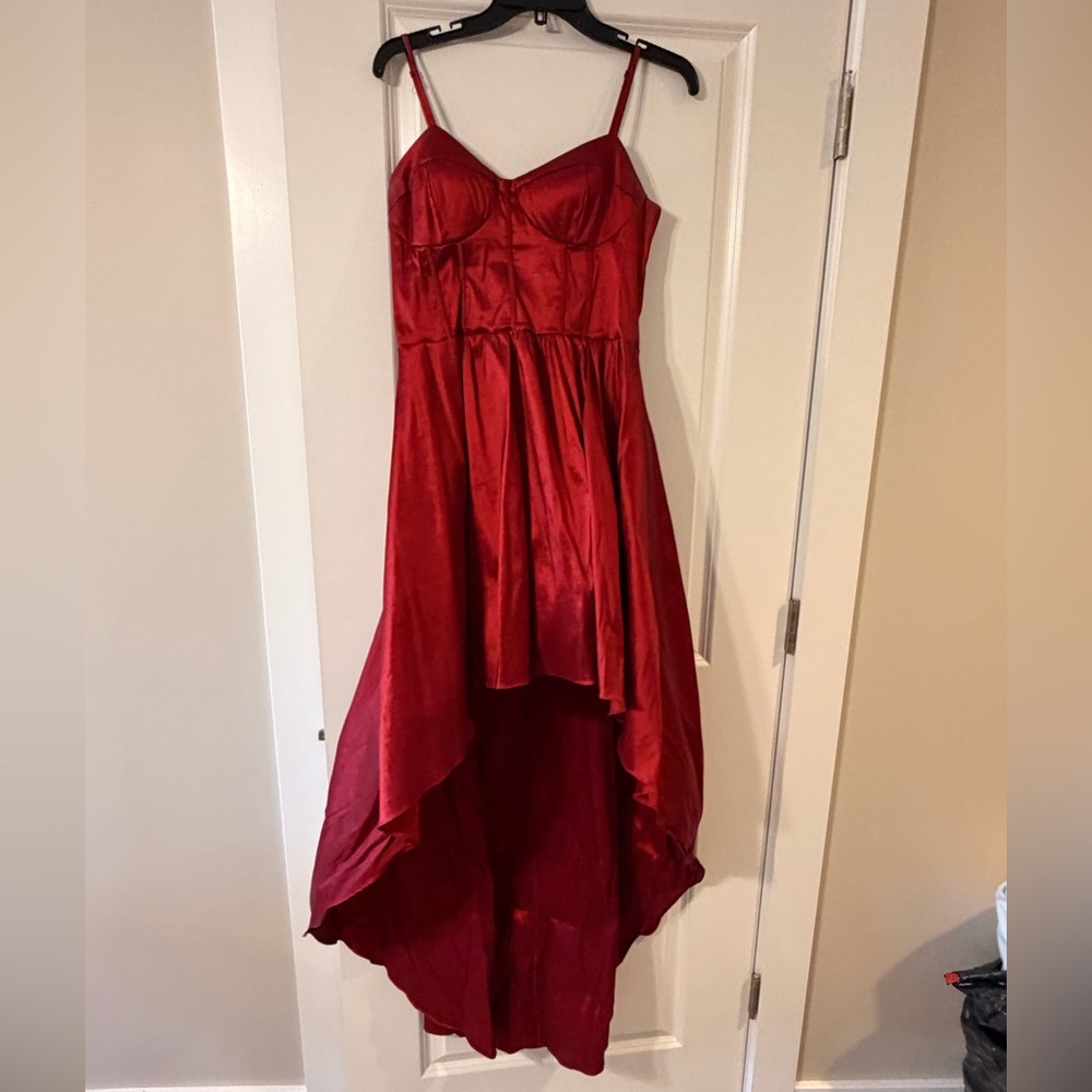 B Darlin High Low Scarlet Dress